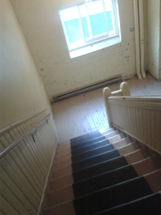 Super creepy staircase.