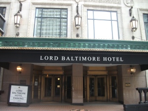 You must say the name of the hotel in a British accent, EVERY. SINGLE. TIME. 